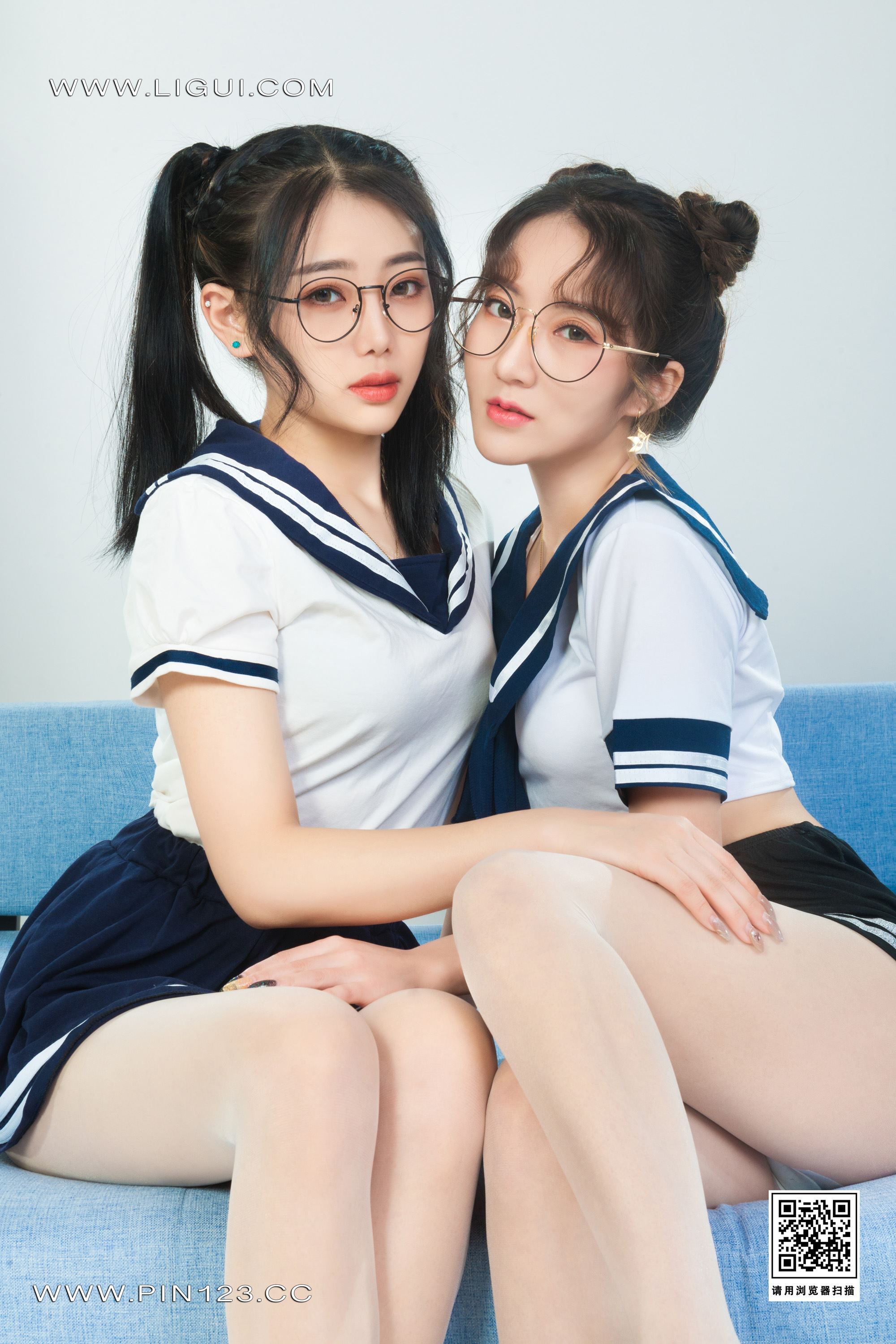 Ligui丽柜 2022.09.16 双生花-紧缚花季 小智贤&汐汐